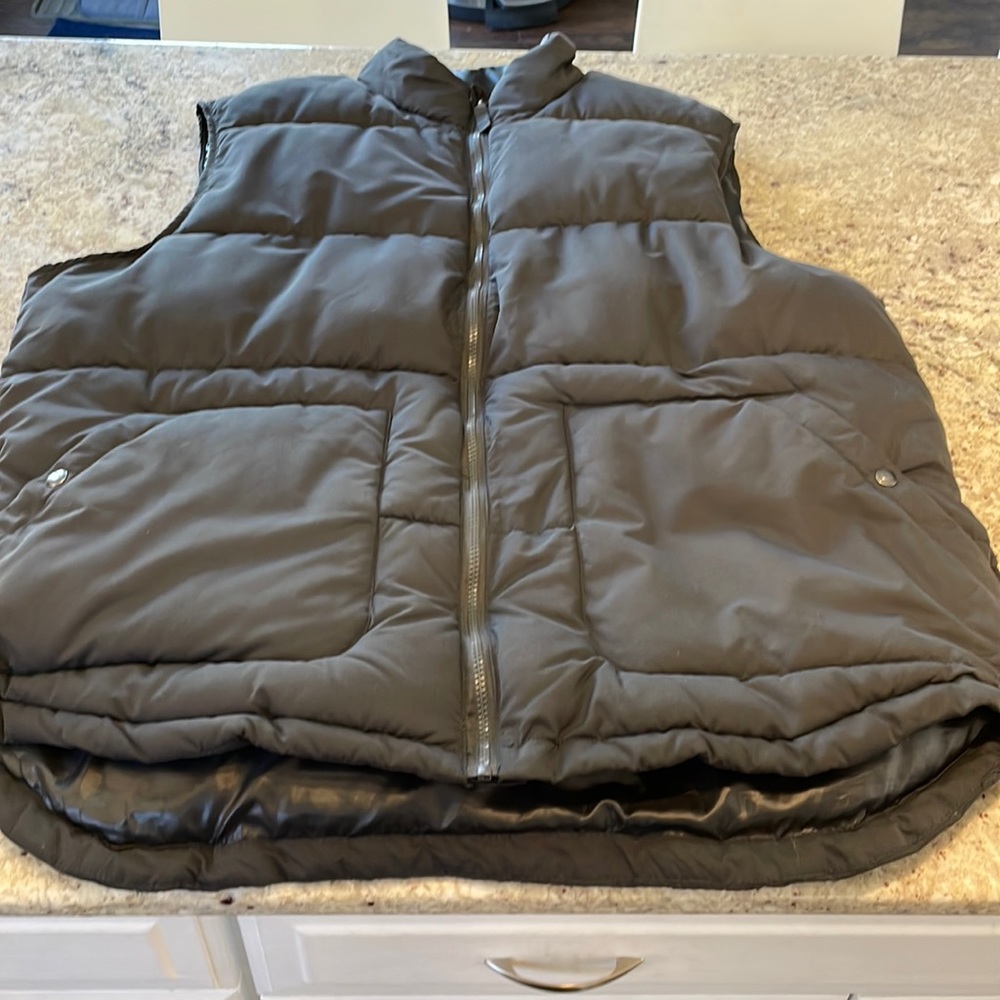 Mens Gray Grey Foundry Supply Company Vest 2XLT